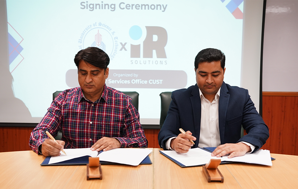 Capital University signed an MoU with IR Solutions, forging a strategic partnership