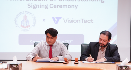 CSO at Capital University has signed an MoU with VISION TACT